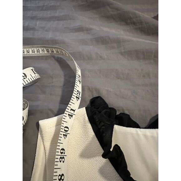 J. CREW Sleeveless Ruffle Trim Shift Dress Size 14 Tall - Picture 15 of 15